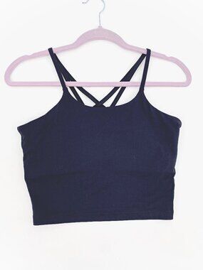 Blogilates Strappy Back Cropped Tank Top
